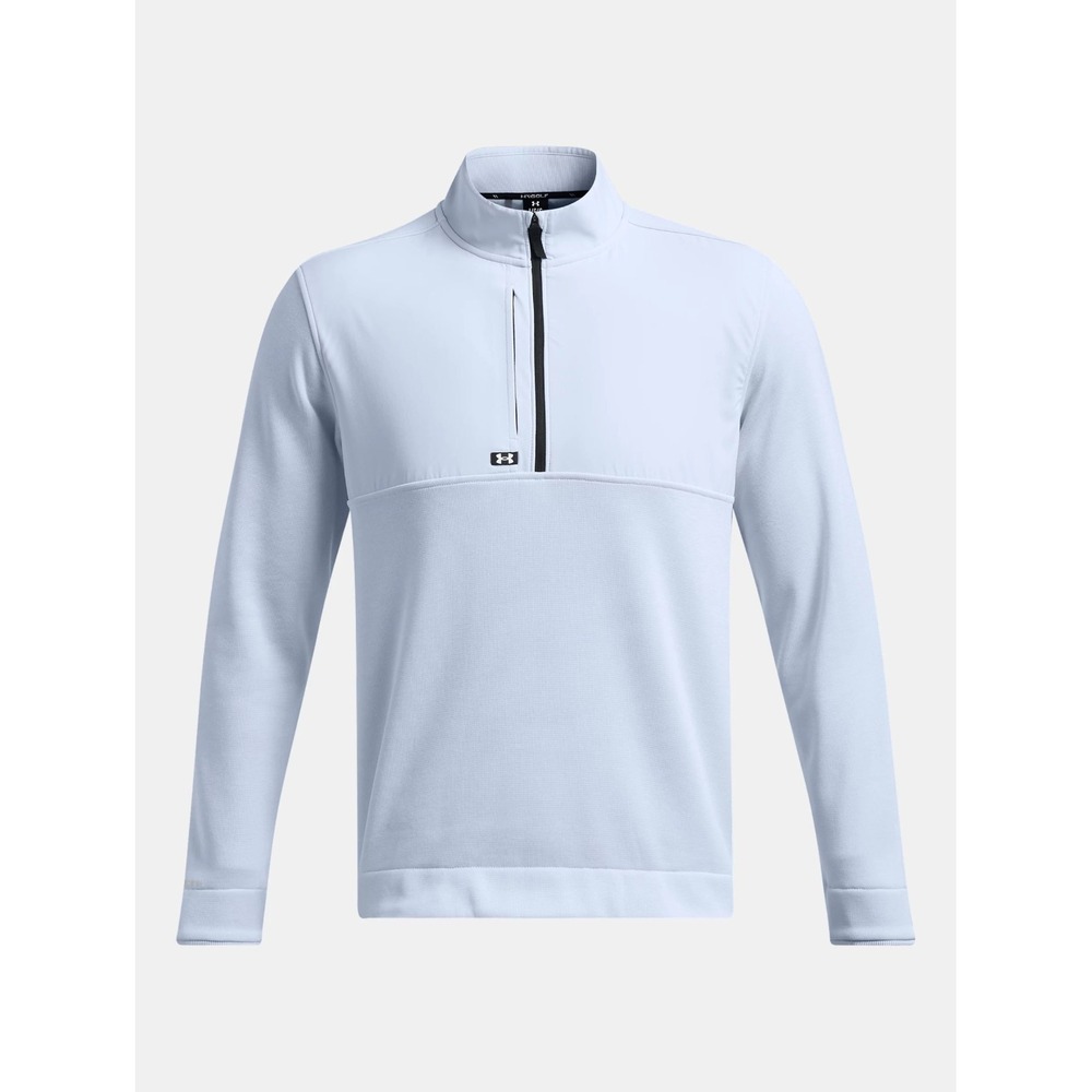 Under Armour Drive‎ Storm Fleece Half Zip Pullover Mens Size Large Blue 1387121
